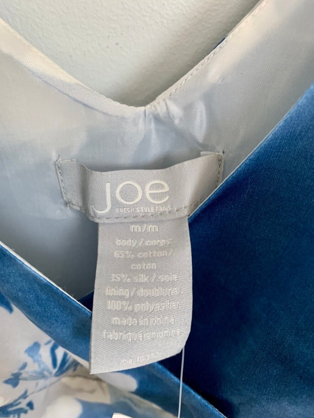 Joe Fresh cotton / silk floral dress with pockets! - Picture 7 of 12